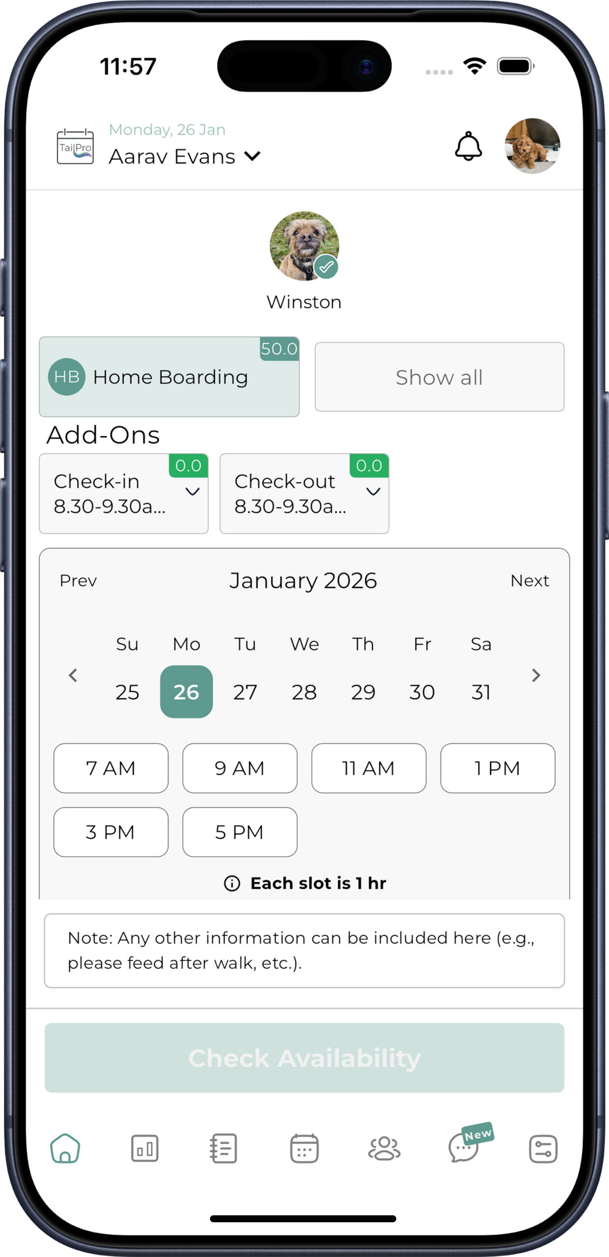All Features client handover notes