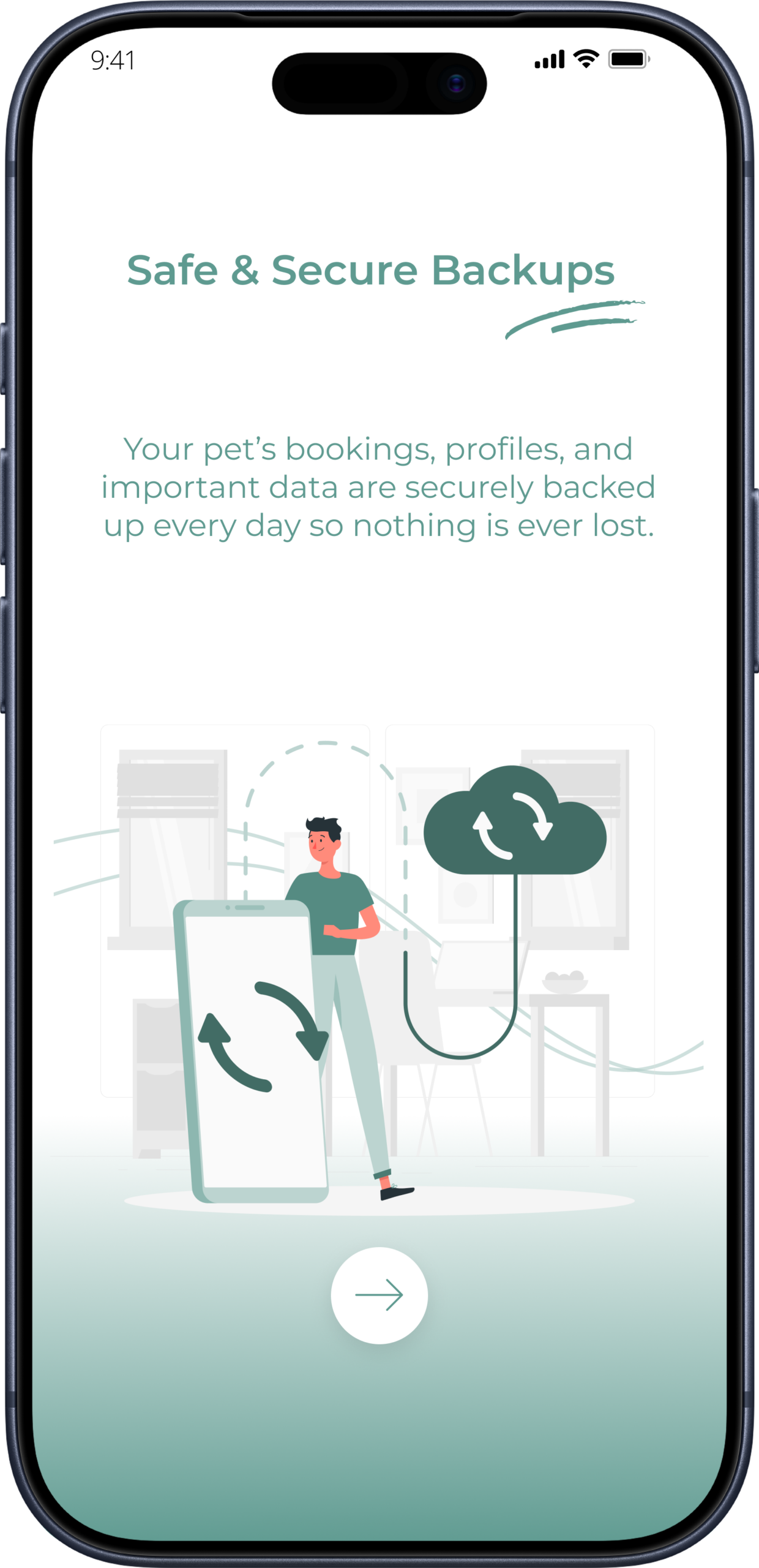 All Features daily cloud backups