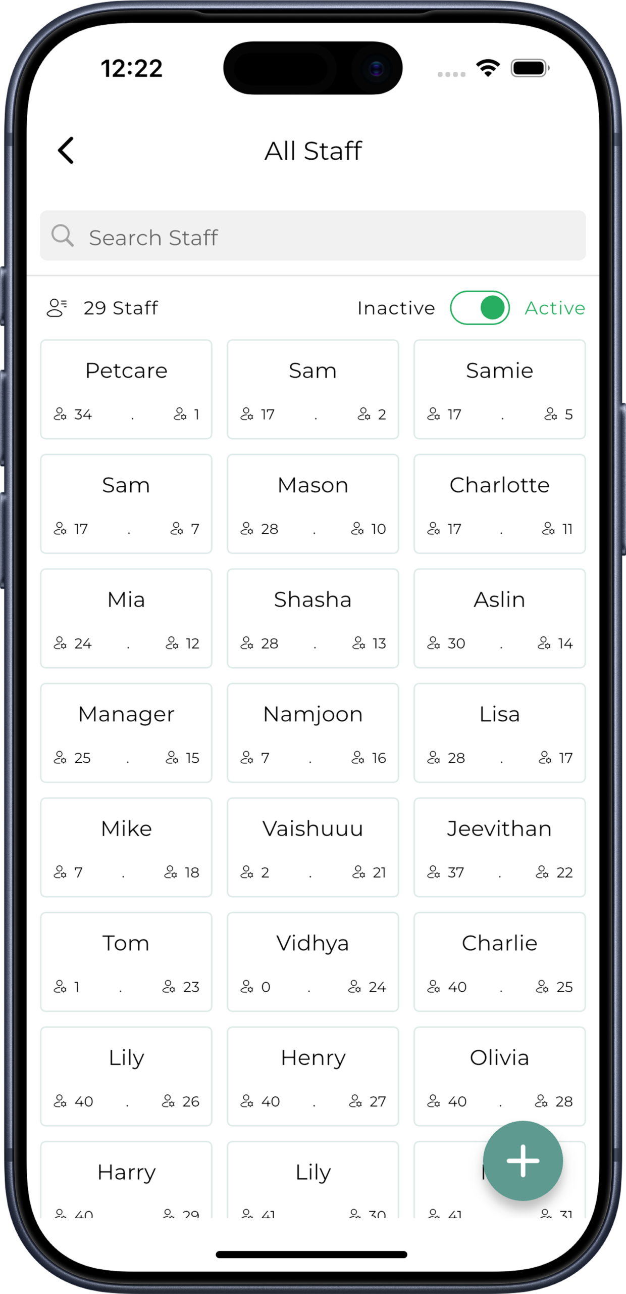 All Features team management
