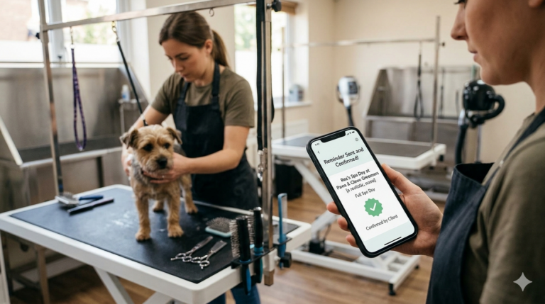 UK Grooming Salons: Reduce No-Shows with Automated Reminders